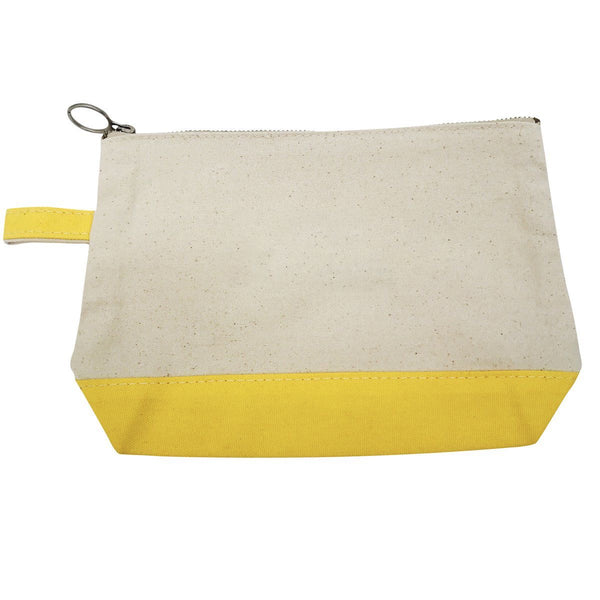 Zippered Canvas Pouch