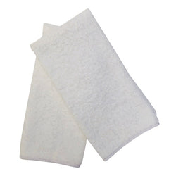 New White Cotton Terry Cloth Washcloth – All Rags
