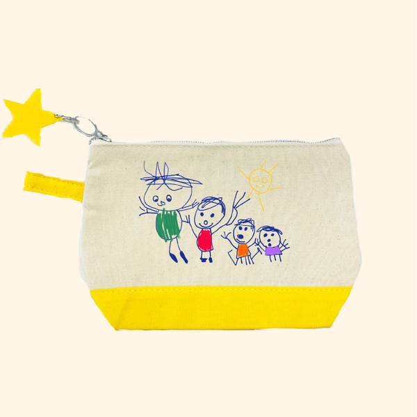Draw Your Own Zipper Pouch Gift Box