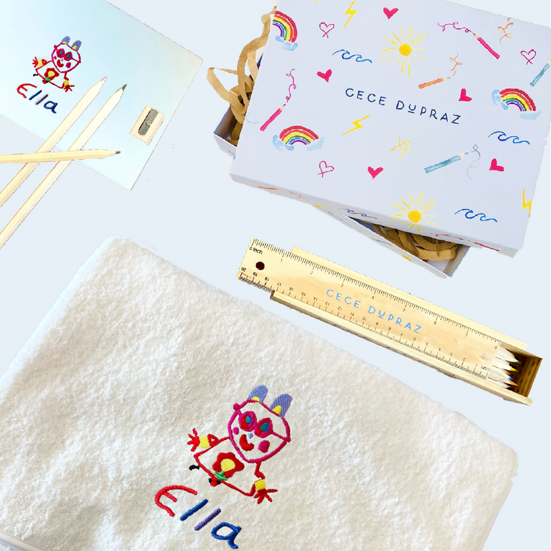 Draw Your Own Beach Towel Gift Box
